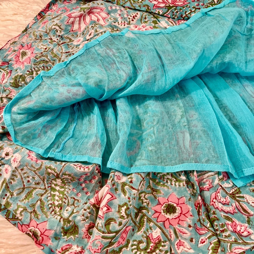 Perry Walker Collective "Dress in Pink/Green Floral" NWT - Picture 4 of 7